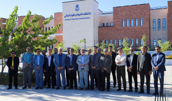 محوطه و پارکینگ دانشکده ادبیات و علوم انسانی دانشگاه بیرجند افتتاح شد