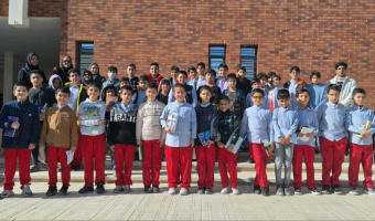 بازدید و آشنایی دانش‌آموزان مدرسه مها با علوم کاربردی جغرافیا در دانشگاه بیرجند