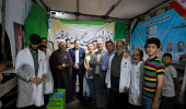 حضور سرپرست دانشگاه بیرجند در موکب «محبانالرقیه(س)» و تقدیر از فعالیتهای فرهنگی دانشجویان