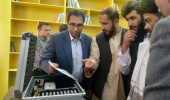 معرفی توانمندیهای فناورانه مرکز رشد دانشگاه بیرجند به هیئت تجاری و سیاسی ولایت هلمند افغانستان